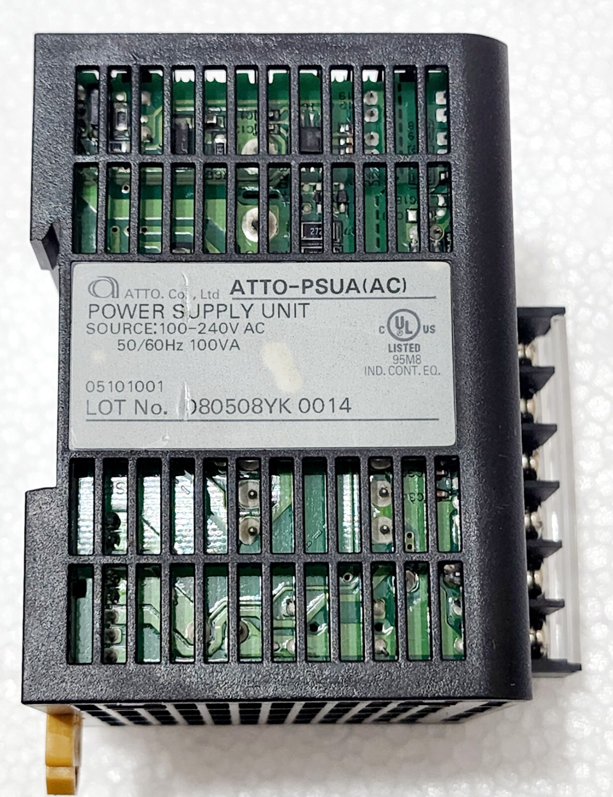 ATTO ATTO-PSUA(AC) POWER SUPPLY UNIT 100-240VSC 50/60HZ 100VA