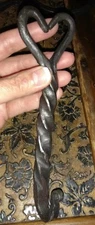 Rustic Primitive Sweetheart Hook ~ NEW ~ Hand Forged ~ Great for Holiday Gift 