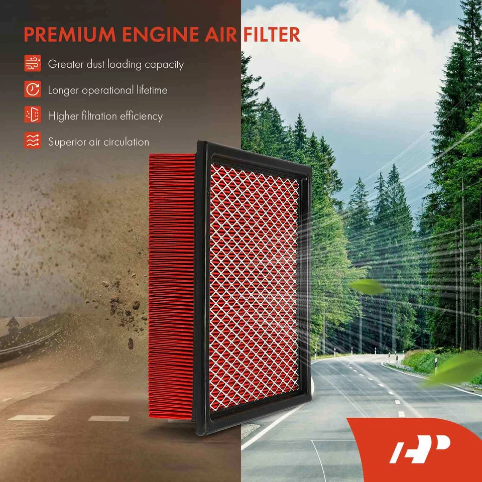 Filtro de aire de motor de alto rendimiento para Ford Explorer Ranger Mazda B2500 B3000 Foto 3 de 4