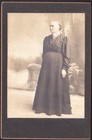 Mrs. John Fink (b. Dec. 12, 1850) Cabinet Photo (1906)