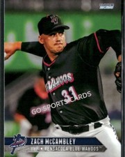 2025 Pensacola Blue Wahoos Zach McCambley RC Rookie Marlins Minor League