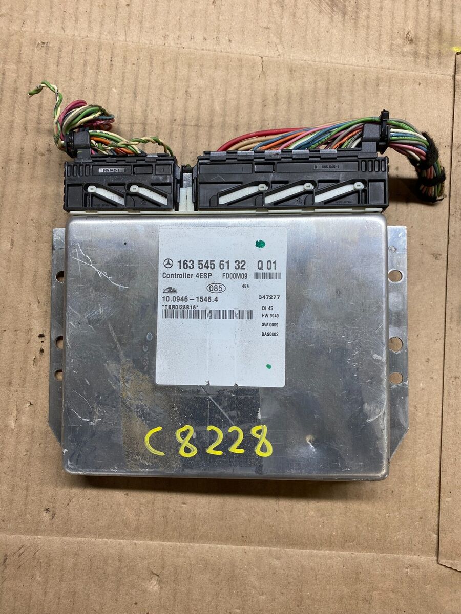 MERCEDES W163 Ml Class Controller 4esp ABS ESP Control MERCEDES W163 Ml Class Controller 4esp ABS ESP Control