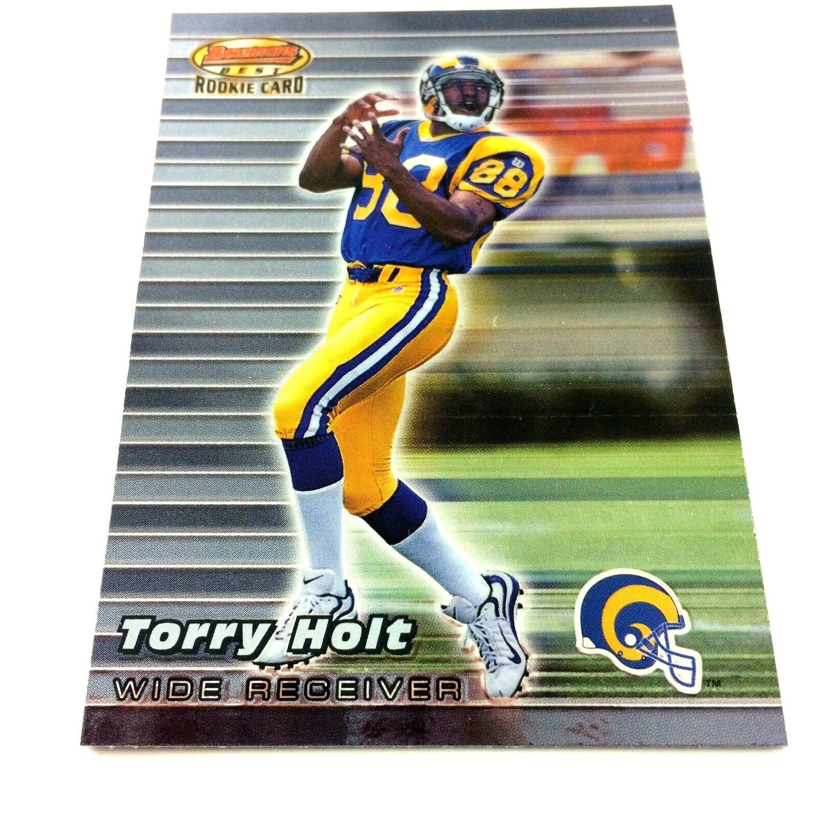 Torry Holt 1999 Bowman's Best Rookie Card #120 NFL Rams 