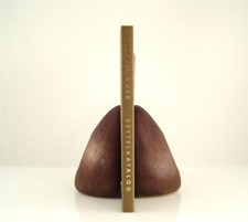 Workshop Carl AUBOCK BOOKENDS "Igloo" Brass Hagenauer era Vienna Austria Bronze