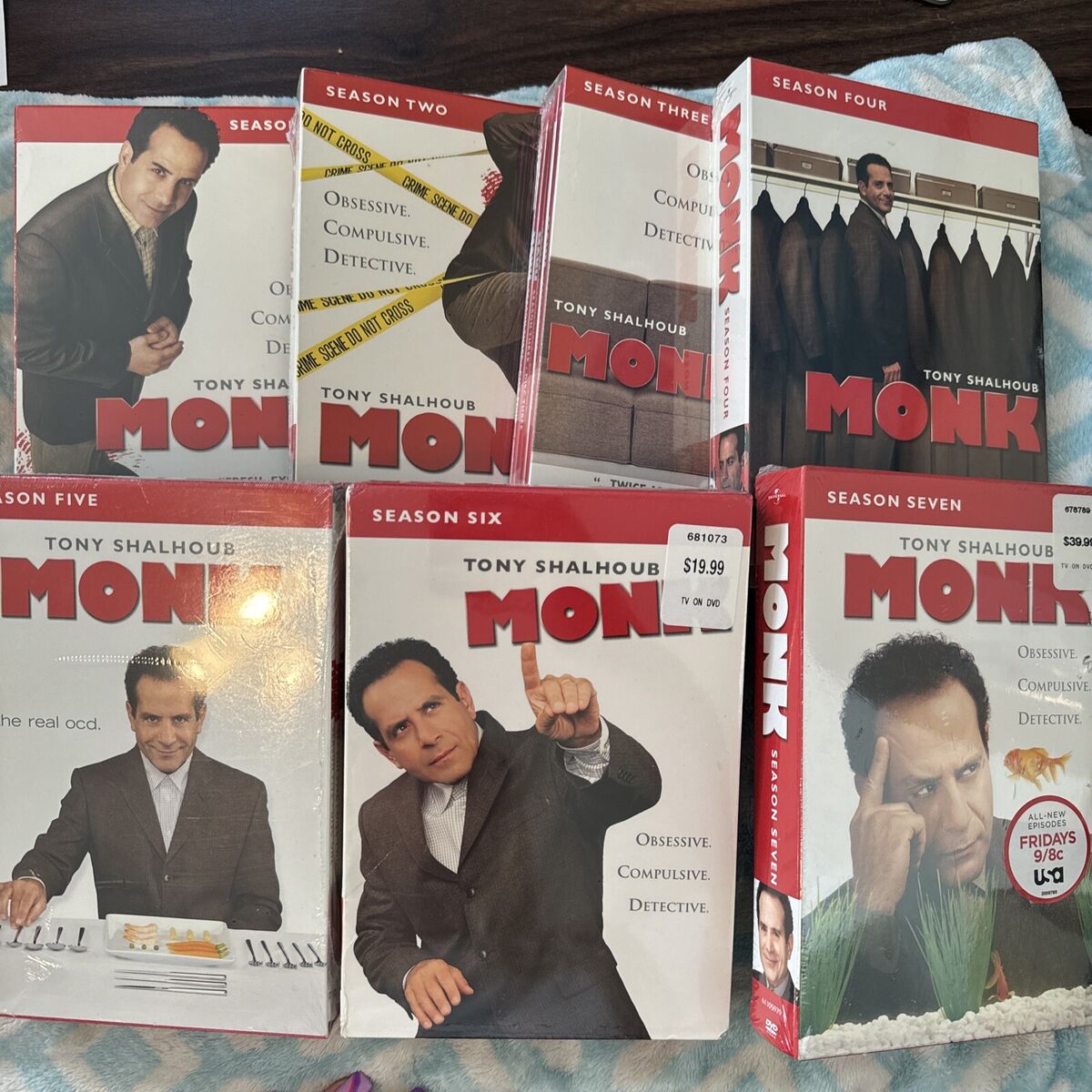 Monk The Complete Series Season 1-7 1 2 3 4 5 6 7 DVD Tony Shalhoub **ALL NEW** Monk The Complete Series Season 1-7 1 2 3 4 5 6 7 DVD Tony Shalhoub **ALL NEW**