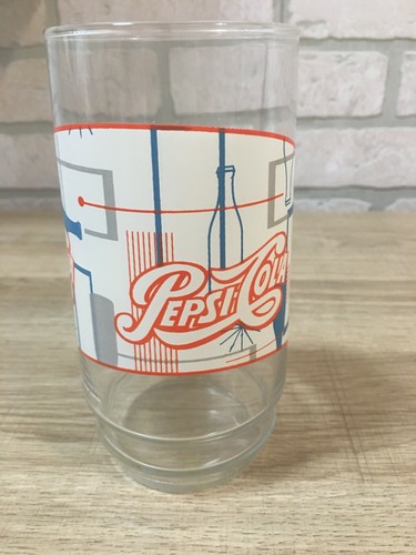RARE Vintage Pepsi-Cola Tumbler, Mid Century Modern Design - Picture 2 of 6