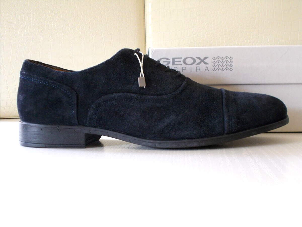 Geox U Bryceton Suede scarpe uomo derby classiche,Pelle