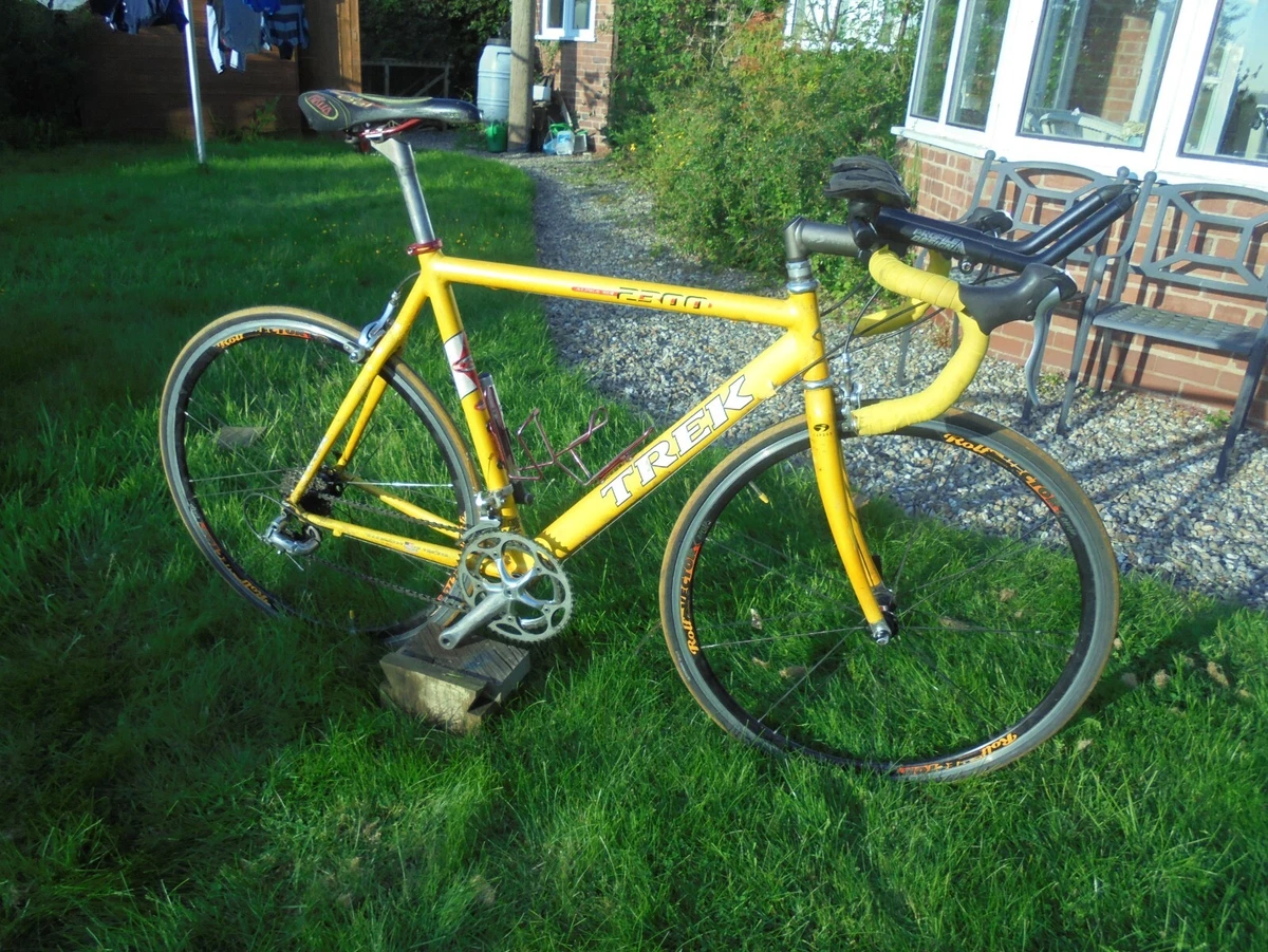 Trek 2300 SLR Alpha Road Bike in Yellow 56cm Frame eBay