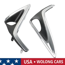 Fog Light Trim Cover Bezel LH & RH Fit for Lexus ES350 ES300h 2016 17 2018