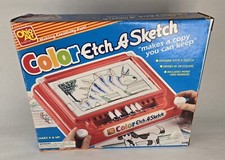 Rare HTF Vintage 1993 Ohio Art Color Etch a Sketch 559