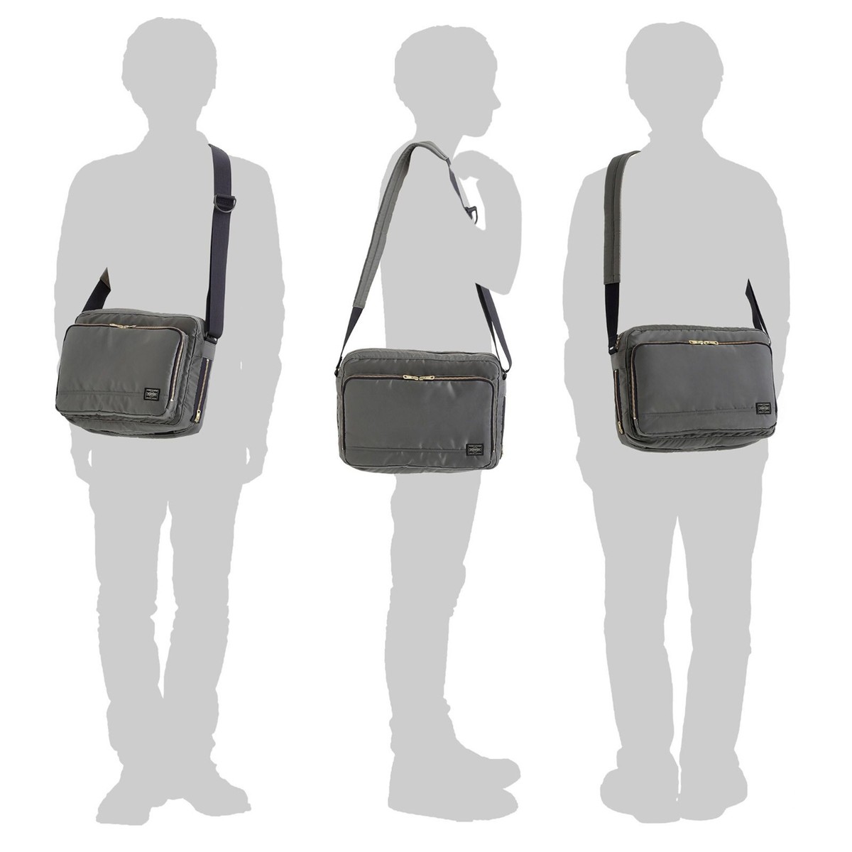 ポーターEXCHANGE YOSHIDA COMPANY PORTER EXCHANGE PX TANKER OFFICER Shoulder