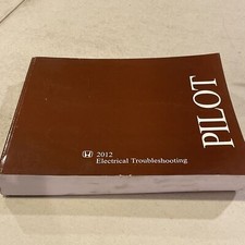 2012 Honda Pilot Electrical Troubleshooting Manual 