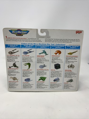 Micro Machines Space Star Trek The Next Generation Sealed - Picture 5 of 8