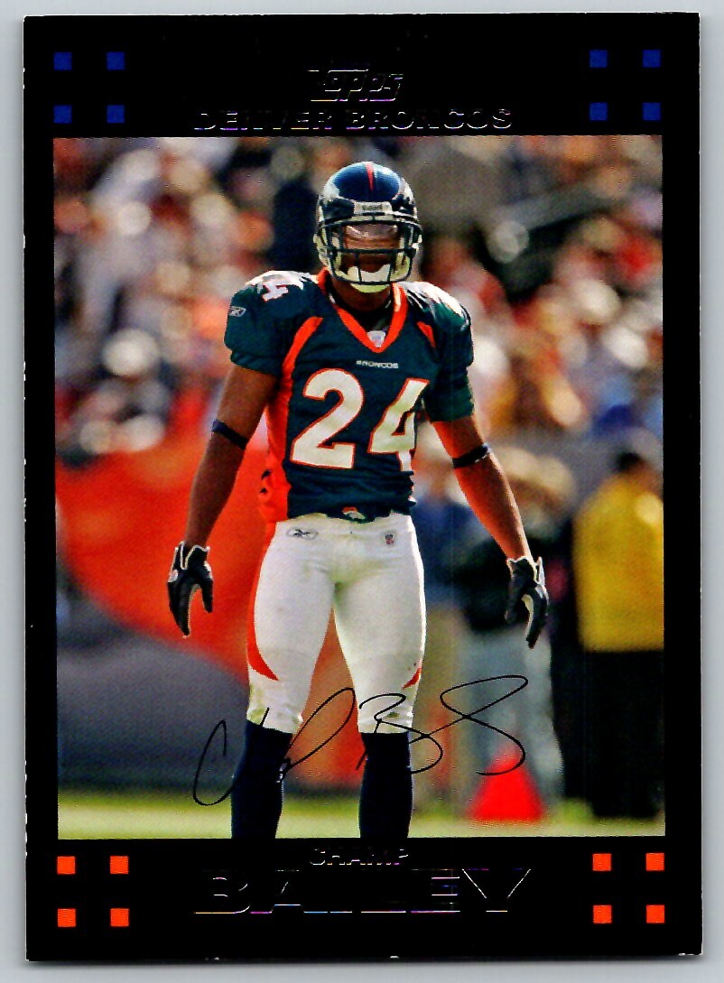 2007 TOPPS CHAMP BAILEY DENVER BRONCOS #233