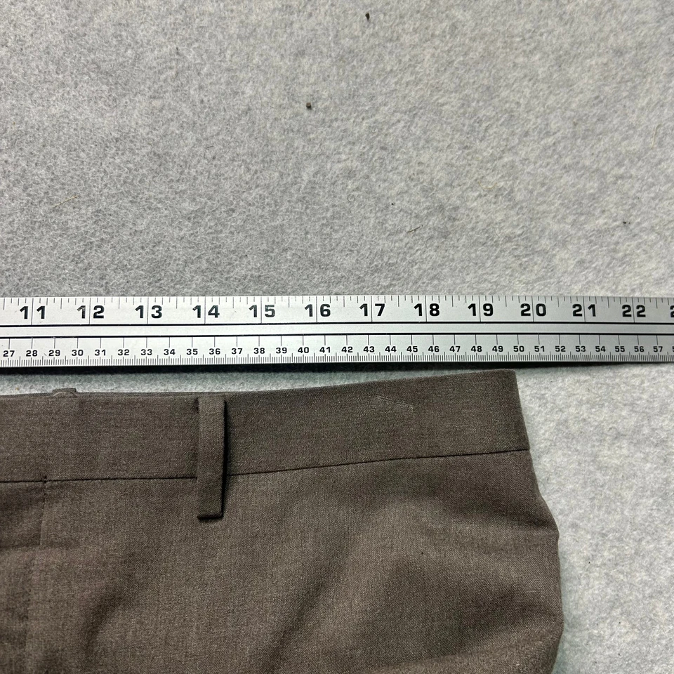 Daniel Cremieux Pants Mens 40 X 30 Brown Signature Collection Straight Fit - Image 4 of 4