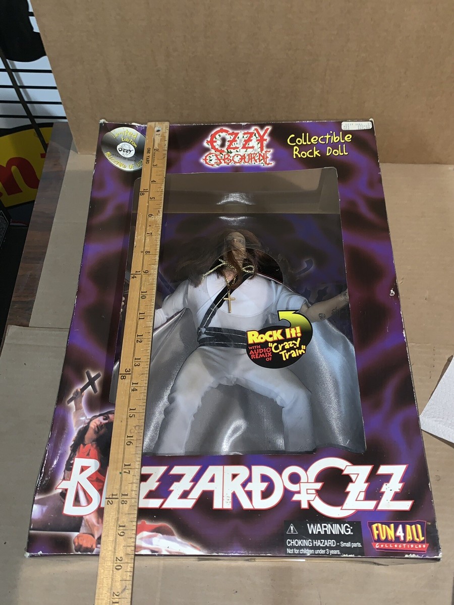 1999 18” Ozzy Osbourne Blizzard Of Ozz Collectible Rock Doll