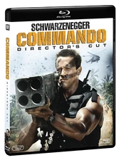Blu-ray COMMANDO Arnold Schwarzenegger DIRECTOR'S CUT nuovo sigillato 1985