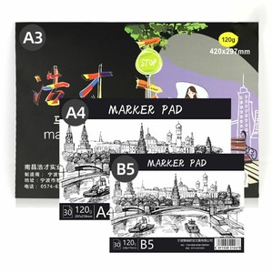 Details About A3a4b5 Drawing Paper Pad Notebook Sketch Book For Marker Art Paiting 30 Sheets