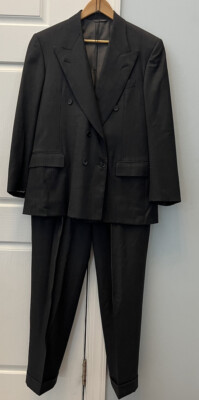 GENLORO PIANA×SHIPS2BスーツSUPER130's 44 Super 130s Loro Piana Wool Gabardine Flat Front Trouser in