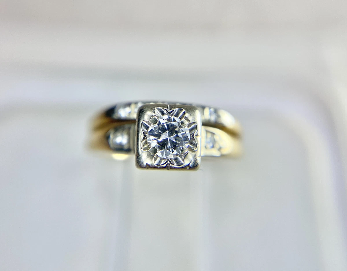 Single cut 2024 diamond ring