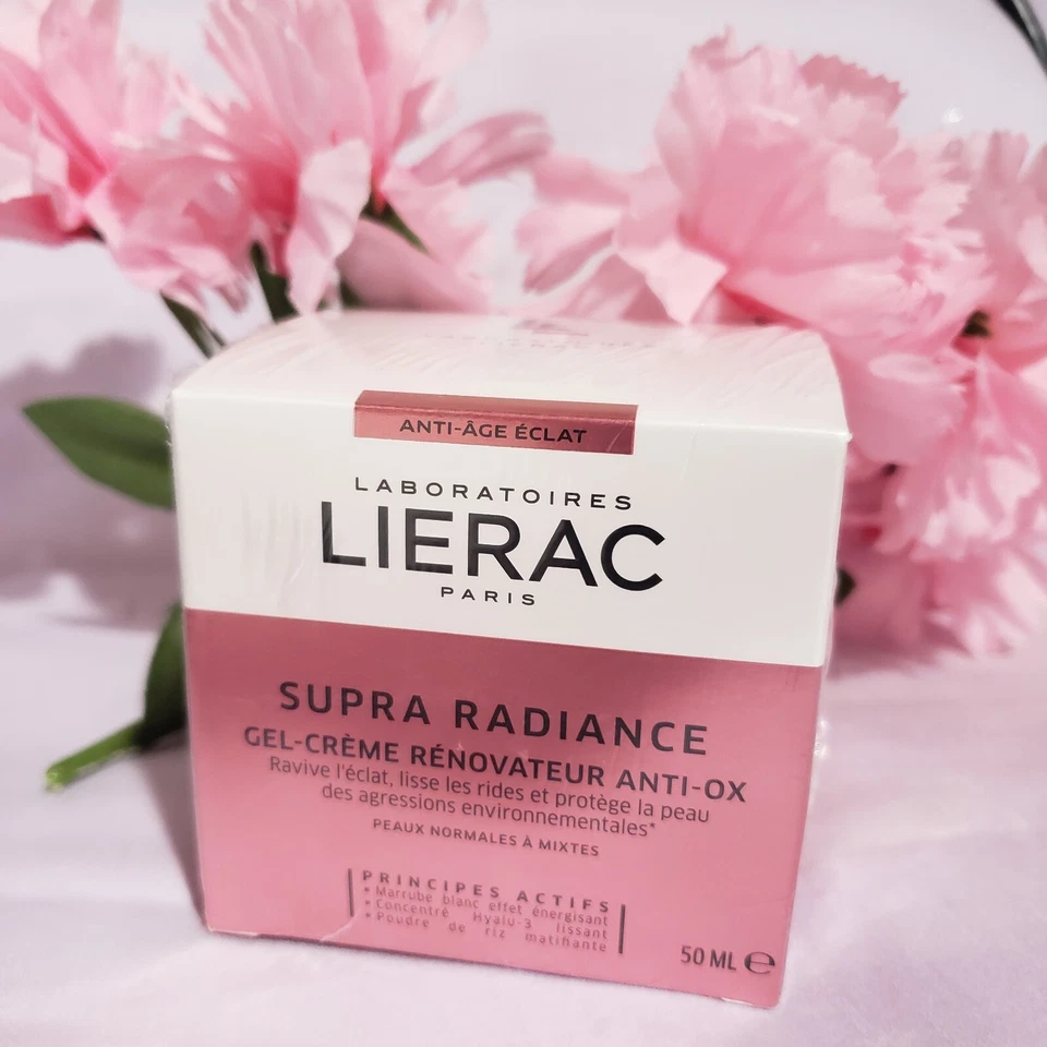 Lierac Supra Radiance Anti-Ox Crema-Gel Renovadora 1.76oz / 50 ml Nuevo en Caja Sellado Raro Foto 2 de 2