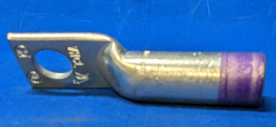 SQUARE D 2 HOLE COMPRESSION TERMINAL (LONG BARREL)  (BOX OF 6) - Image 4 of 4