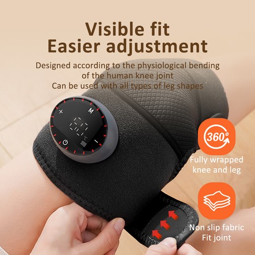 3in1 Heating Shoulder Massager Electric Knee Massager Vibration Heated Pad Joint - Picture 14 of 25