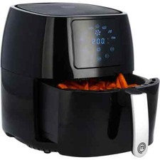 MasterChef 526220 Air fryer with 7 Preset Programme LCD Display 4.5L 1400W Black