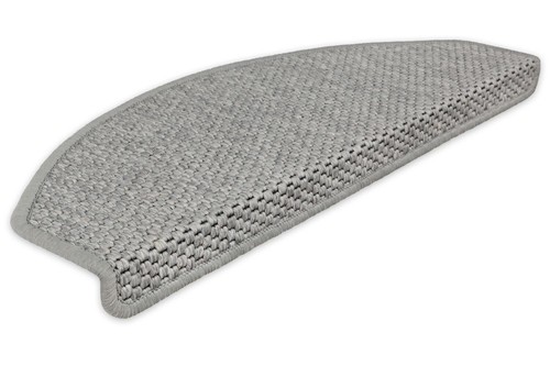Stufenmatten Treppenmatten Göteborg Treppenschutz Sisaloptik Halbrund 65x24x4cm - Bild 7 von 83