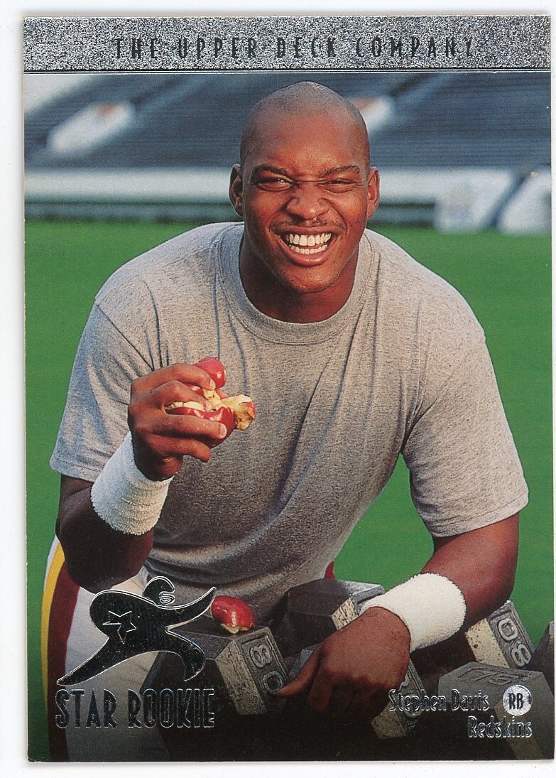 1996 Upper Deck Stephen Davis #31 Rookie RC
