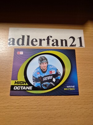 DEL 22-23 2022-2023 HIGH OCTANE Wayne Simpson ERC Ingolstadt