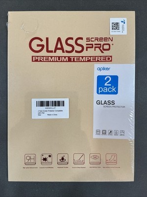 iPad Screen Protector for 9th 8th 7th Generation 10.2 Inch by apiker 2 Pack