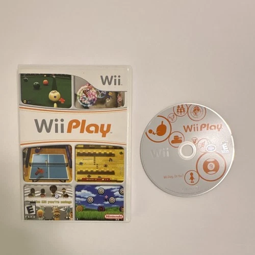 Nintendo Wii Play Multiplayer Action & Sports Game Manual Included Nintendo Wii