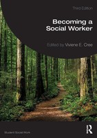 Becoming A Social Worker Viviene E. Cree Taschenbuch Einband - Flex.(Paperback)