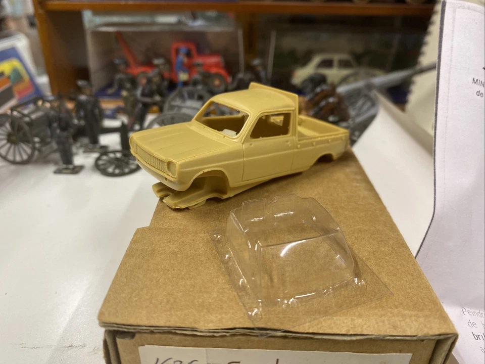 À Monter Kit Résine Complet JPS 1/43 Série Utilitaire - Simca 1100 Pick-up - Photo 3/4