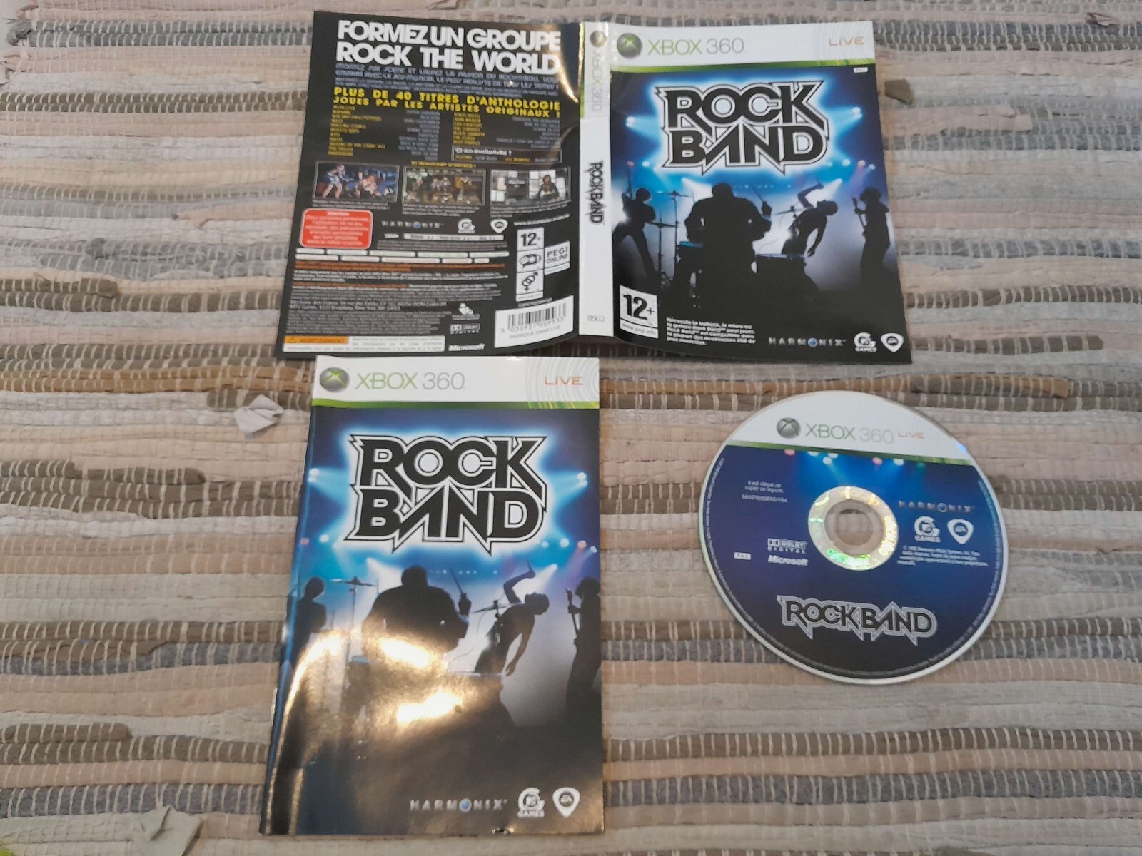 ## Jeu X360 - Rock Band - Microsoft Original PROMO