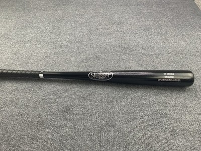 Louisville Slugger Genuine 3X Series Black Wood Baseball Bat LizardSkin 32  30oz
