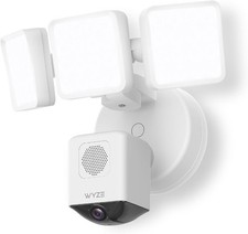 WYZE WYZECFLP Floodlight Camera Pro, PCMag Editors Choice 3000-Lumen LEDs, 2.5K