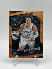 2025 Panini Prizm WNBA #45 Kayla McBride Orange Velocity Prizms