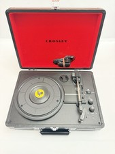 Crosley CR8005F-BK Cruiser Deluxe Bluetooth Record Player 3-Speed Black Tested