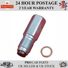 FUEL RAIL SENSOR PRESSURE RELIEF VALVE FITS PEUGEOT BOXER 6c1q9h321ab