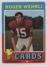 1971 Topps Roger Wehrli #188 HOF 14tz