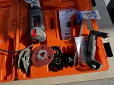 RotoZip Revolution Spiral Saw Rotary Tool with Case and Attachments. Works great