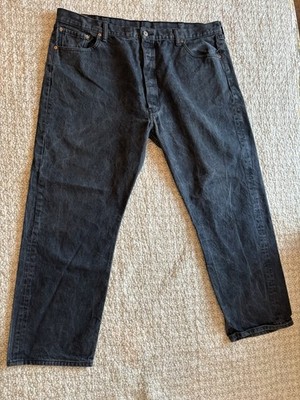 Levi's Blue Denim Straight Leg Jeans Men's Regular Fit Button Fly Classic Style