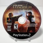 Star Wars Episode III Revenge Of The Sith Playstation 2 PS2 DISC ONLY Tested