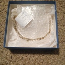 Bel Air Bridal Headpiece Gold Floral Headband