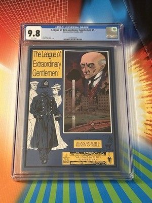 League Of Extraordinary Gentleman #5 2000 CGC  9.8 NM/MT America s Best Comics