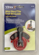 Vitrex 102789 Mini Hard Tile Drill Bit Guide 4, 6, 8, 10, 12mm