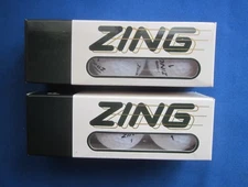 Ping Zing 1992 Karsten No Logo white golf balls 2 Sleevs  Total 6 ct Golf Balls