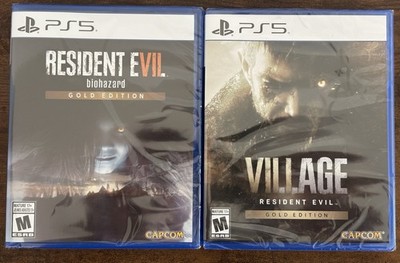 Resident Evil 7 Biohazard GE & Resident Evil Village Gold Edition -PlayStation 5